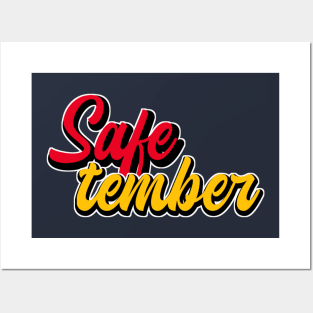 Safetember Posters and Art